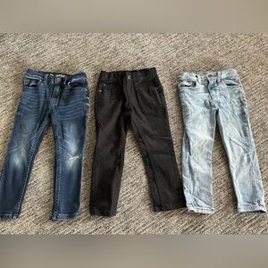 Lot of 9 - Boys size 4/5 cat and jack pants jeans joggers lot